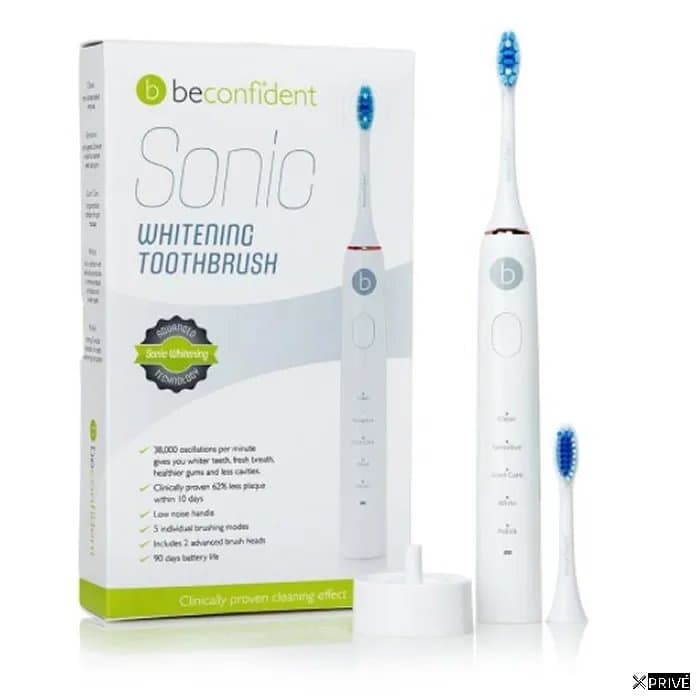 Beconfident Sonic Electric Whitening Toothbrush White-Rose Gold