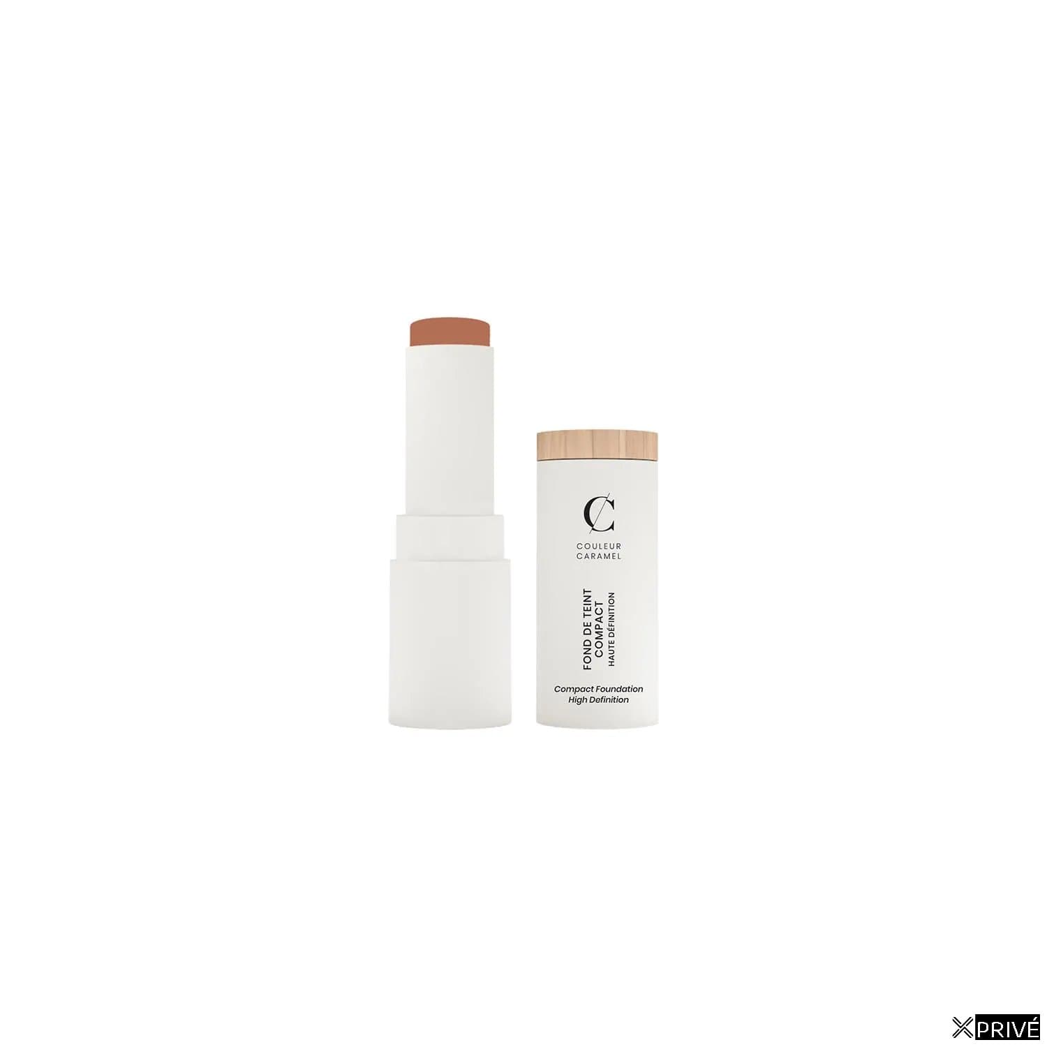Couleur Caramel Compact Base 15 Dark Beige 1un