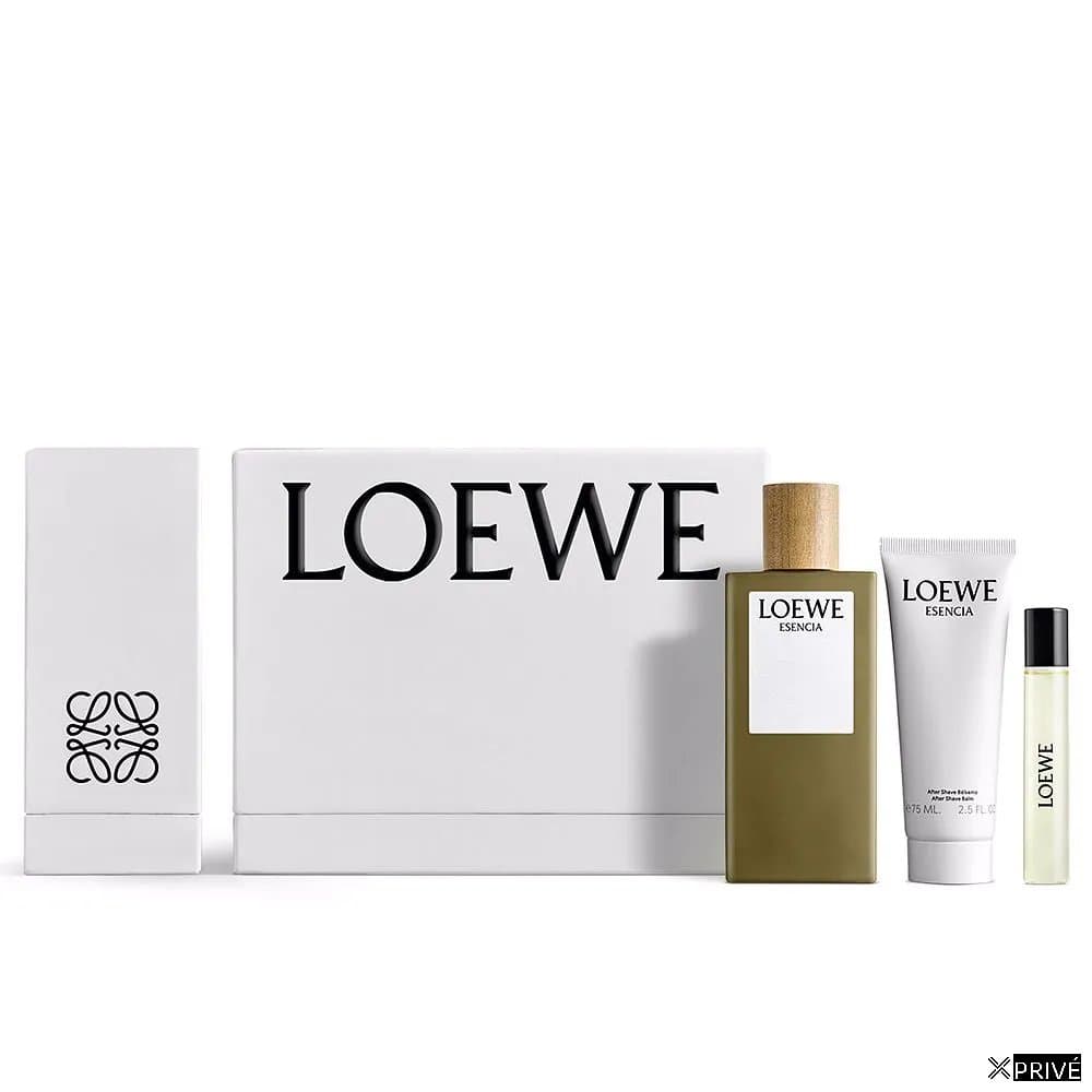Loewe Esencia Eau Toilette 100ml Balsamo Para Despues Del Afeitado 75ml Spray 10ml — 1