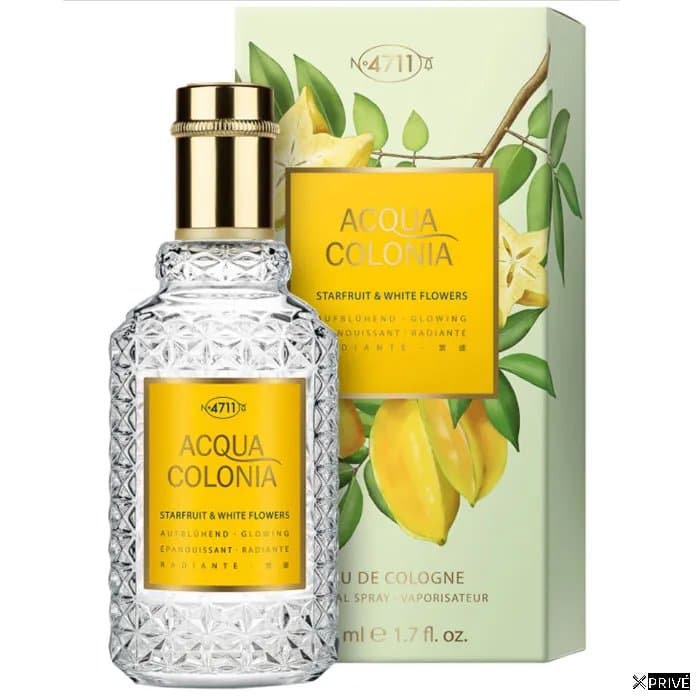 4711 Acqua Colonia Starfruit y White Flowers Eau De Cologne Vaporisateur 50ml — 1