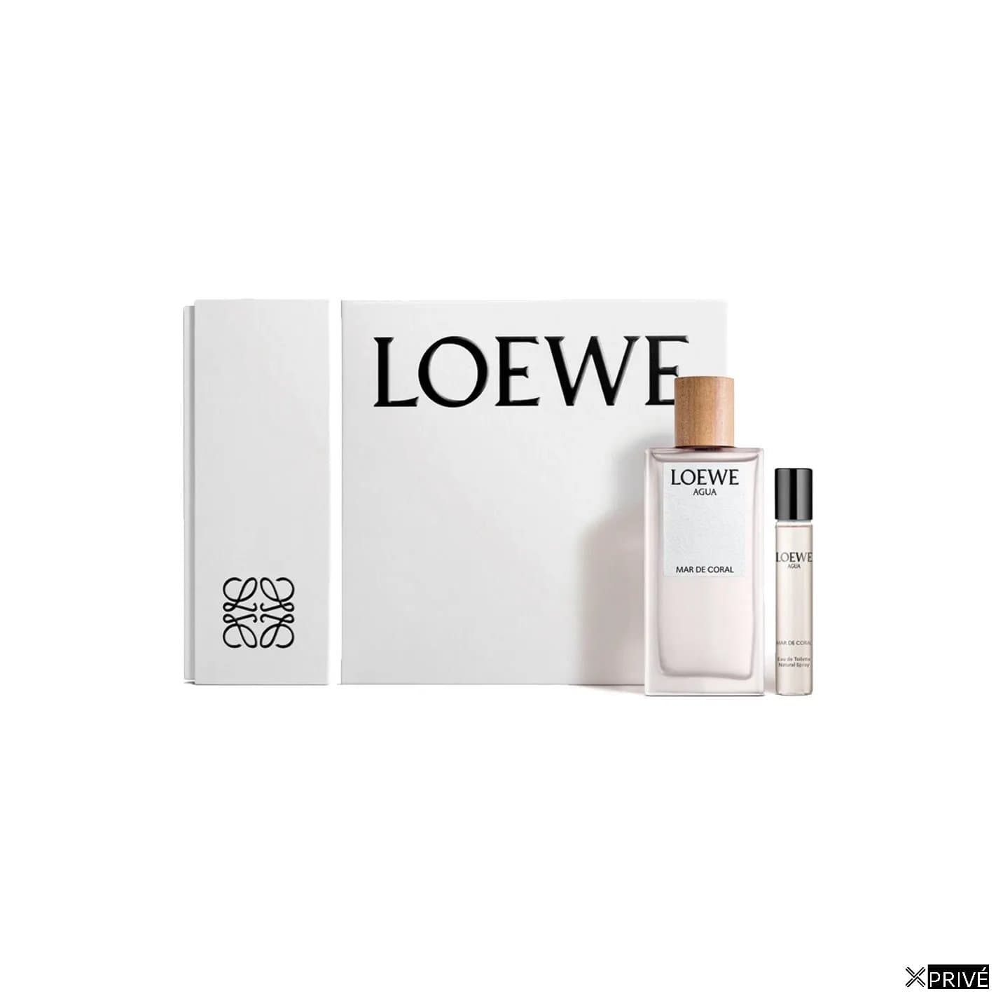 Set Agua Loewe Mar De Coral Edt 150ml Mini 20ml — 1