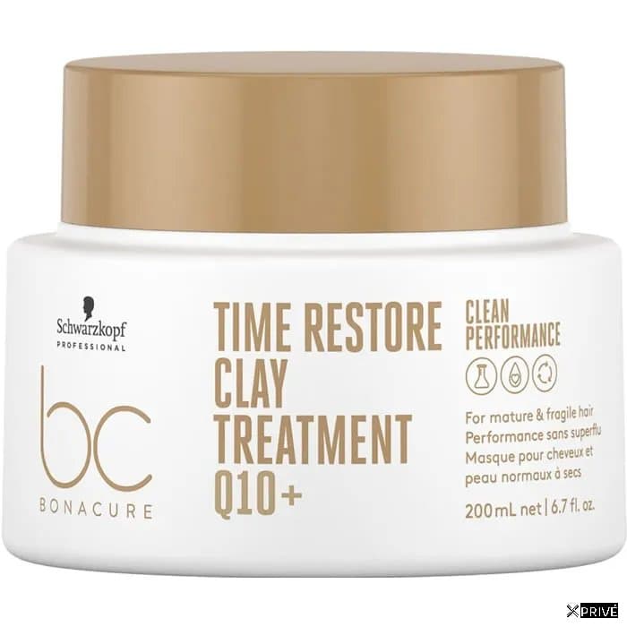 Schwarzkopf Bc Time Restore Q10 Clay Treatment 200ml