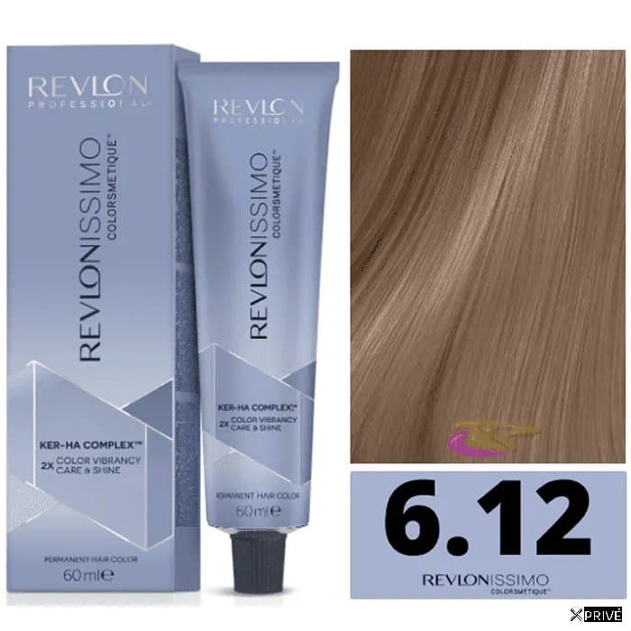 Revlon Revlonissimo Colorsmetique 6,12 Dark Blonde Iris Ash 60ml — 1