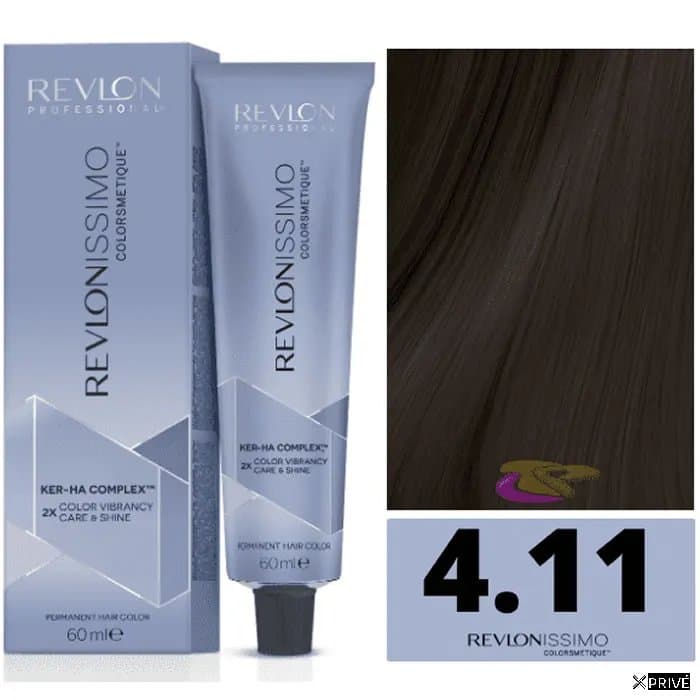 Revlon Revlonissimo Colorsmetique 4,11 Medium Chestnut Intense Ash 60ml