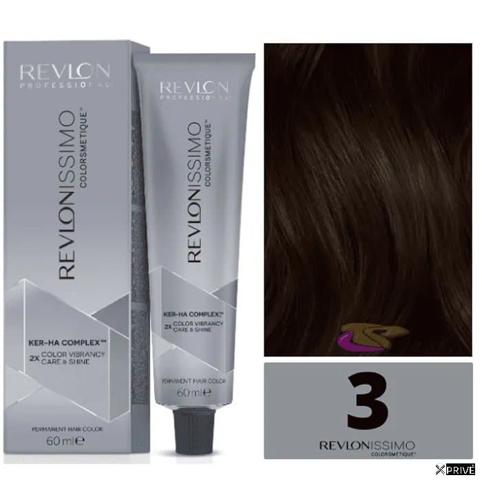 Revlon Revlonissimo Colorsmetique 3 Dark Brown 60ml — 1