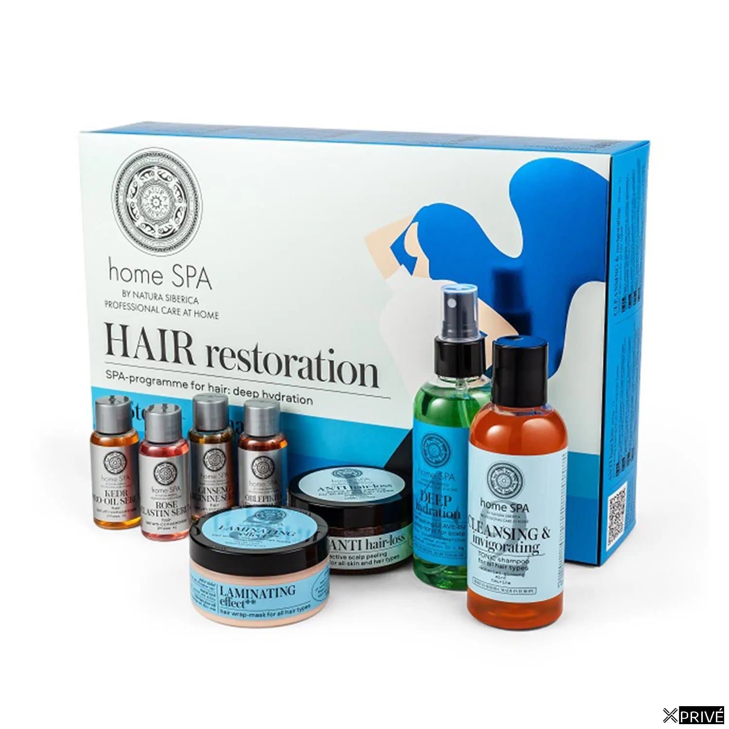 Natura Siberica Home Spa Tratamiento Capilar Restaurador 1un