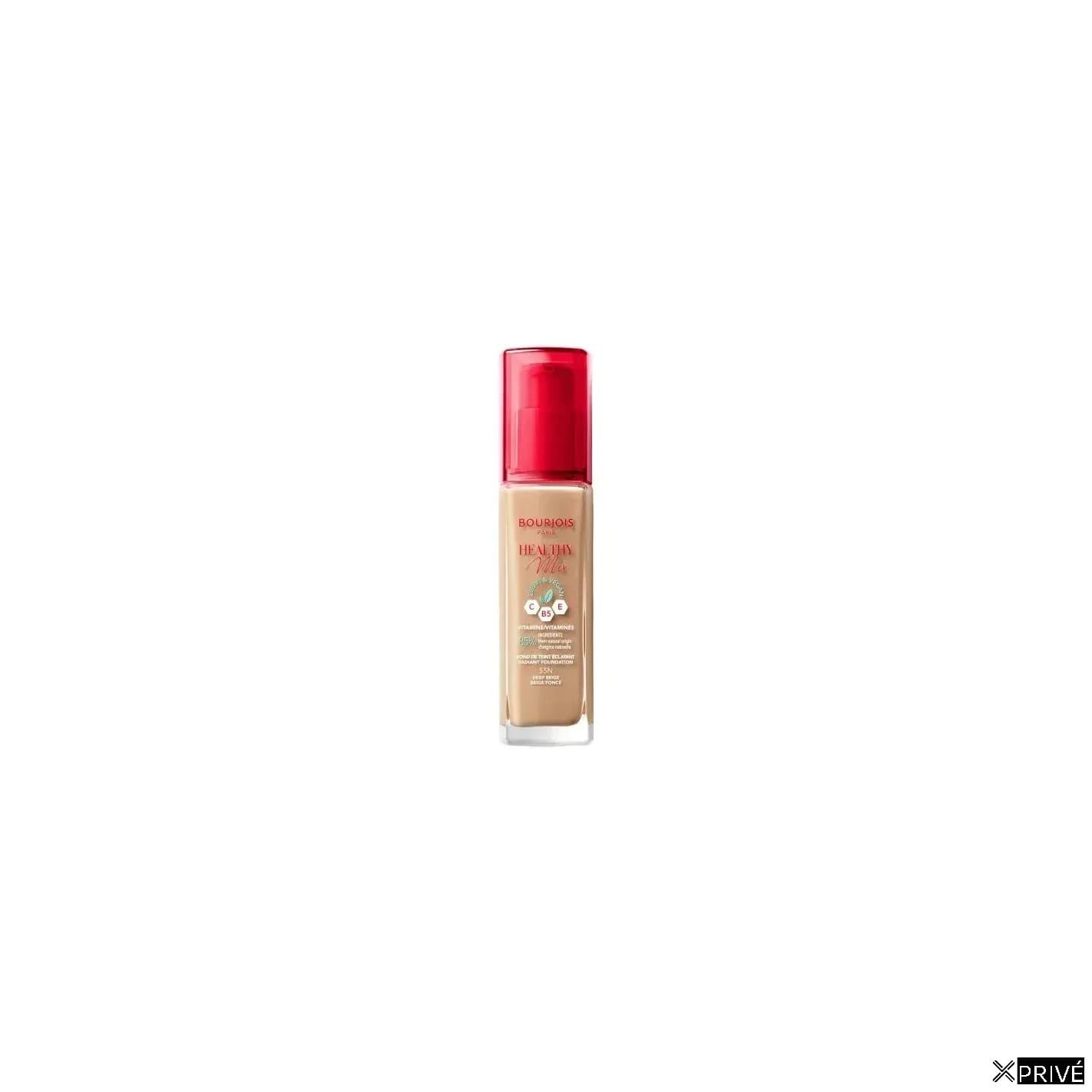 Bourjois Healthy Mix Radiant Foundation 55-Deep Beige 30ml