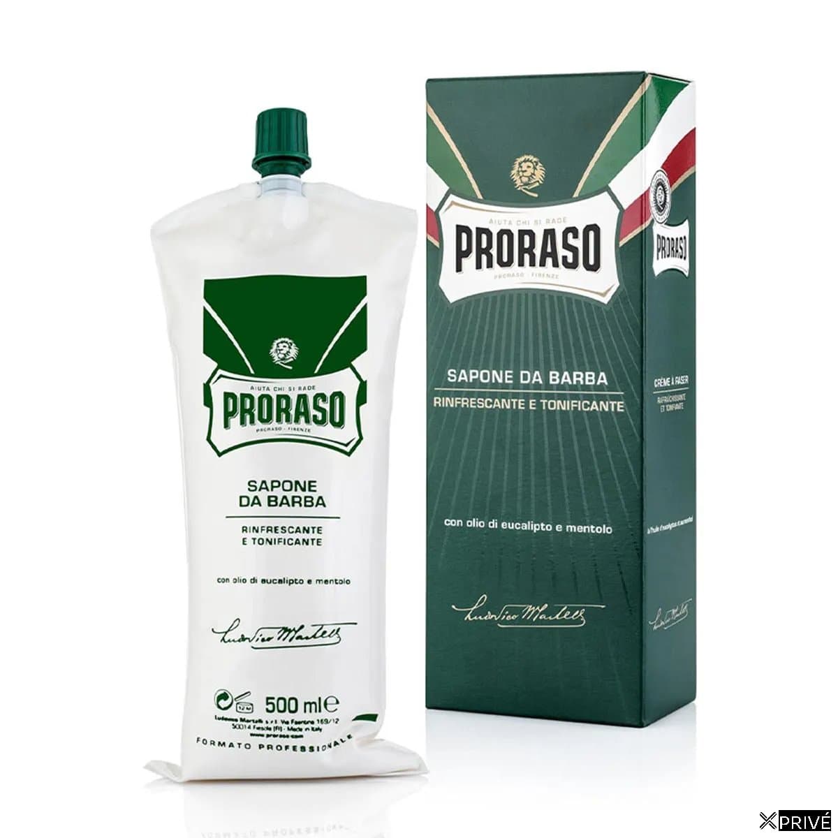Proraso Profesional Crema De Afeitado Eucalipto-Mentol 500ml — 1