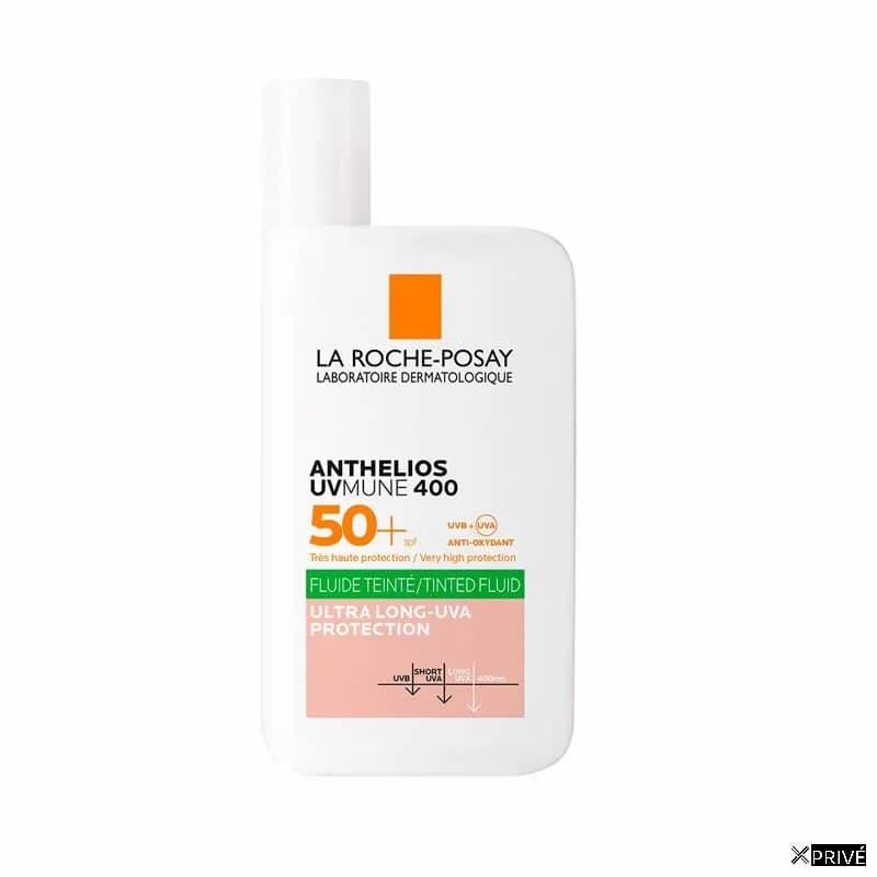 Anthelios Uv-Mune 400 Oil Control Fluid With Colour SPF50+ - 50ml