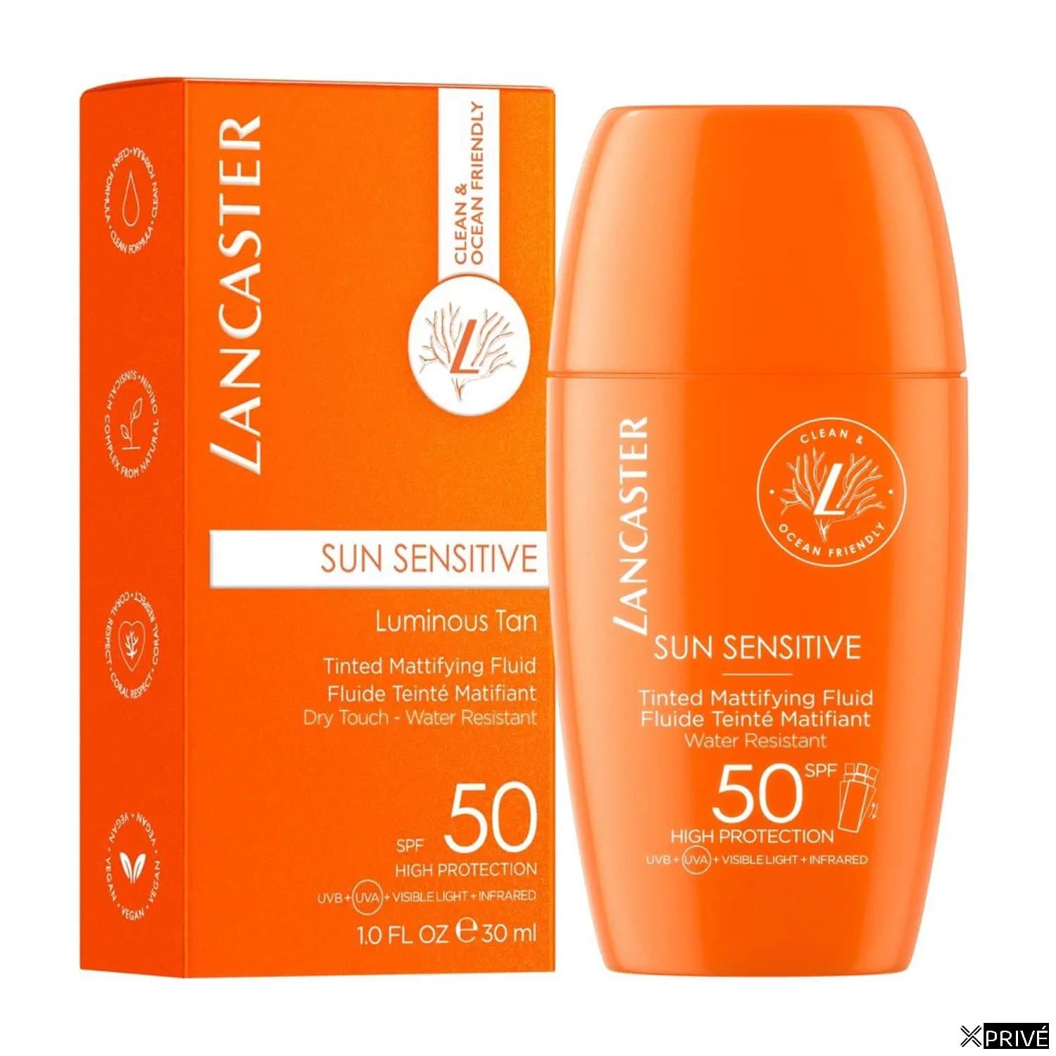 Lancaster Sun Sensitive Fluido Bronceador Luminoso Spf50 30ml — 1