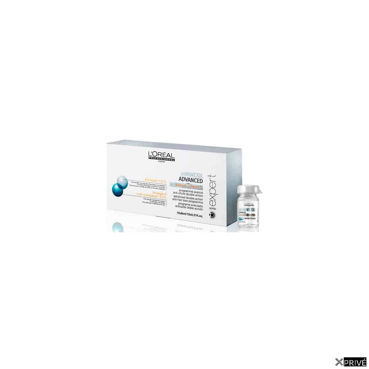 L'oreal Professionnel Aminexil Advanced Ampollas Enriquecidas Con Activos Dermatológicos Para Cabello 10 X 6ml — 1