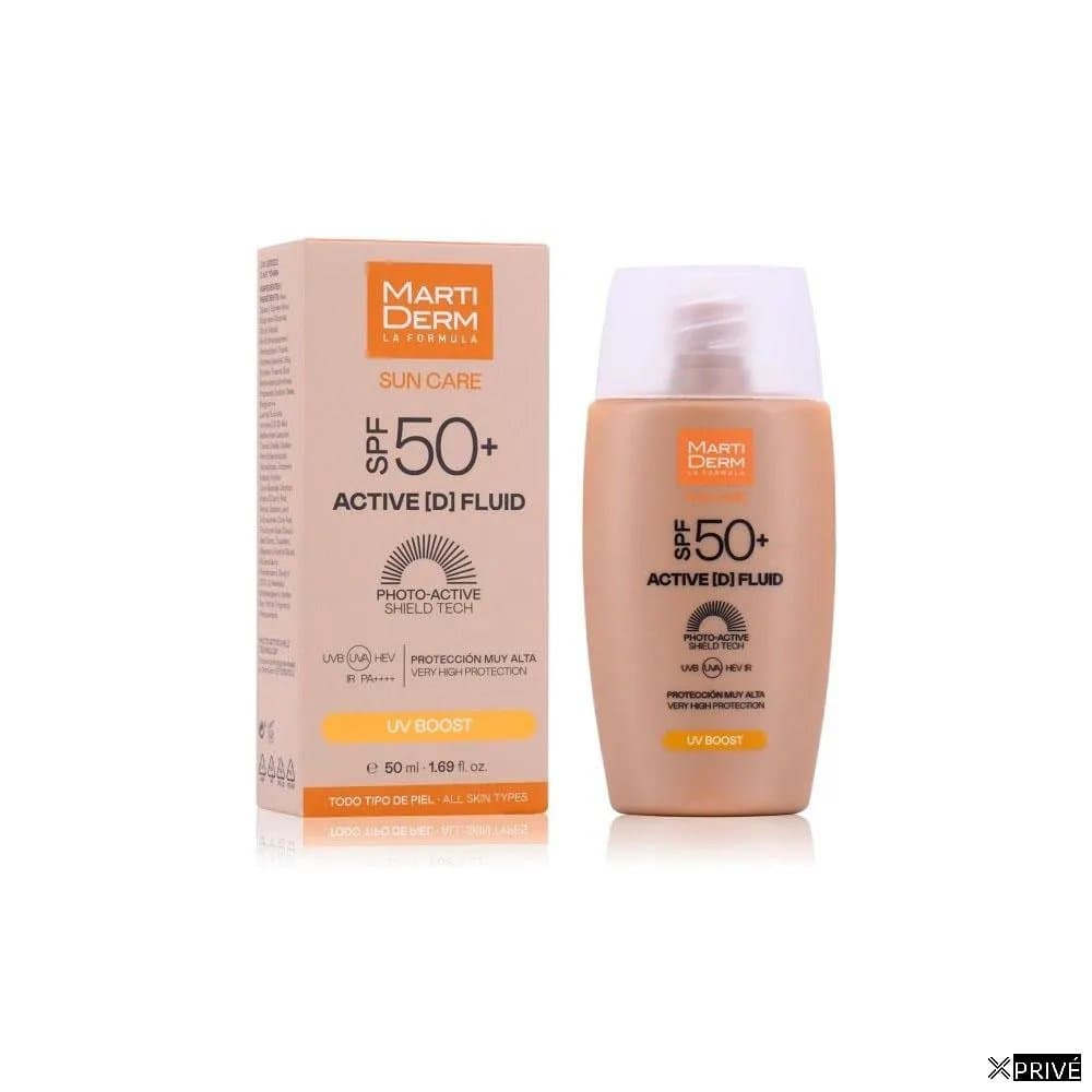 Martiderm Sun Care Active Fluid Spf 50+ 50ml