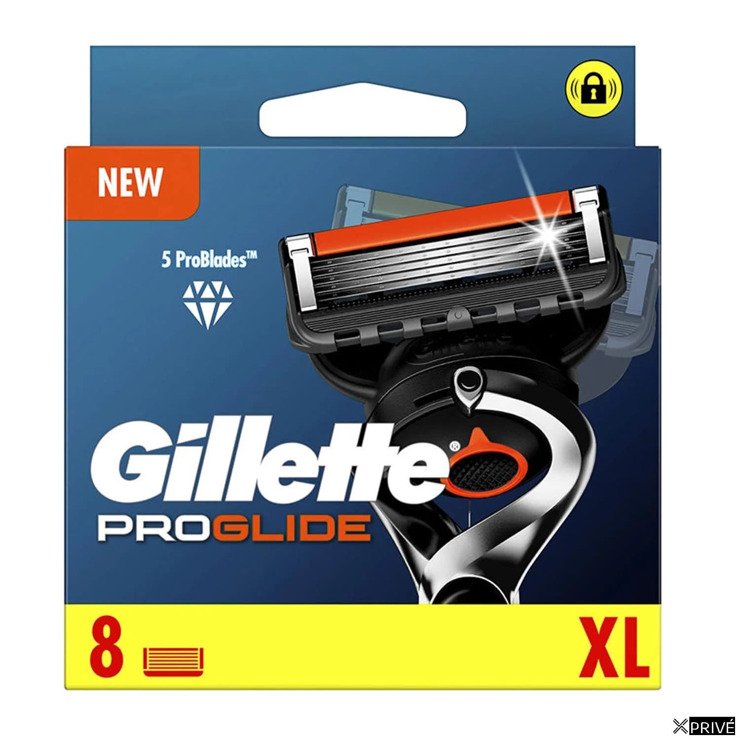 Gillette Fusion Proglide Cargador 8 Recambios — 1