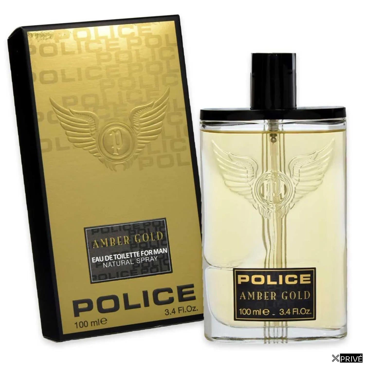 Police Amber Gold Eau De Toilette For Man 100ml Spray — 1