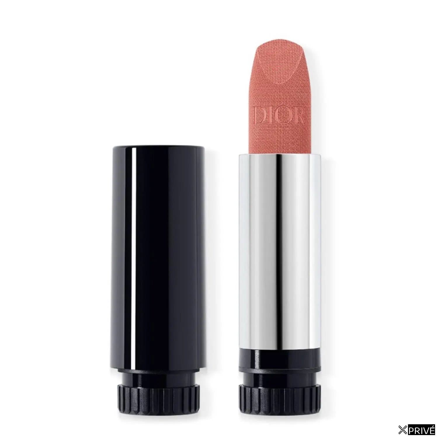 Dior Rouge Dior Barra De Labios 100 Nude Look Velvet Refill 30ml — 1