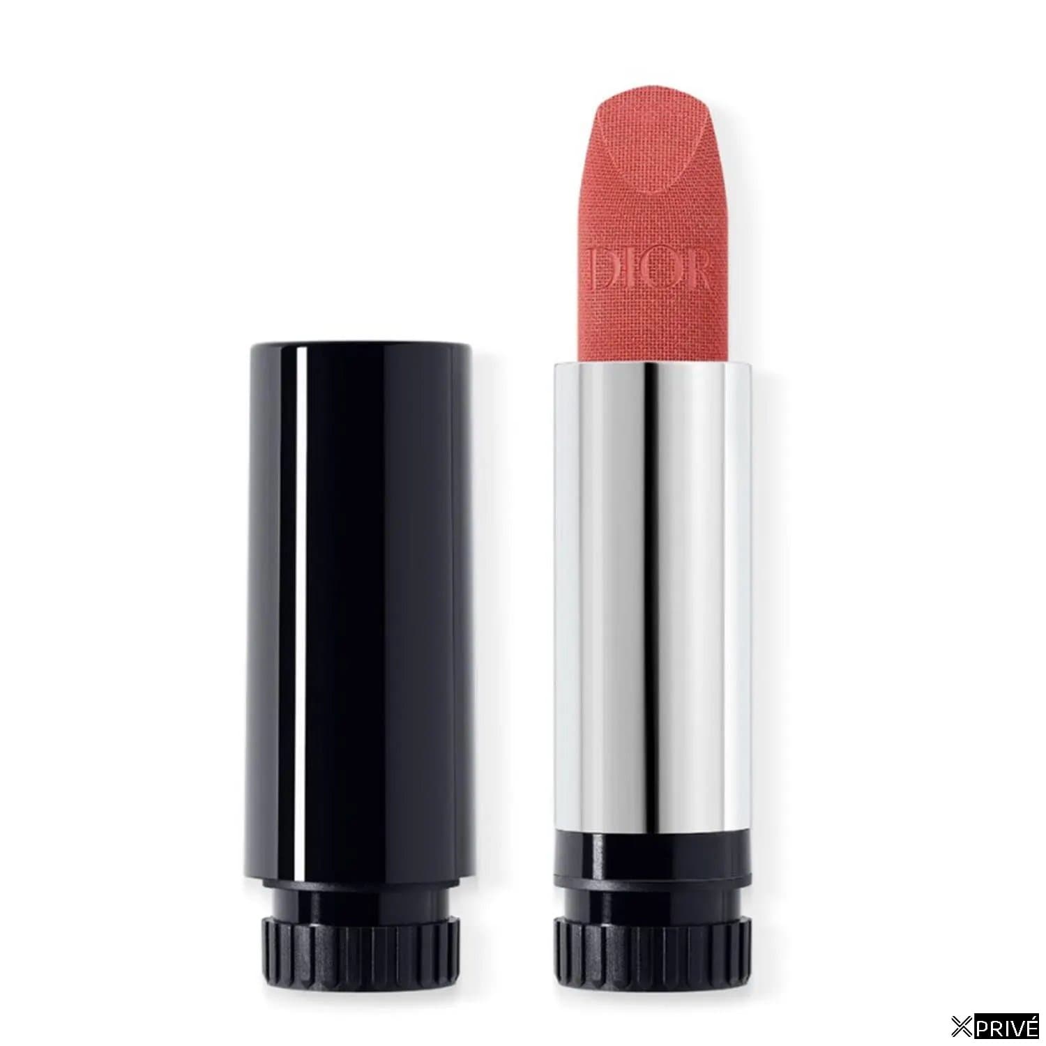 Dior Rouge Dior Barra De Labios 772 Classic Rosewood Velvet Recarga 30ml — 1