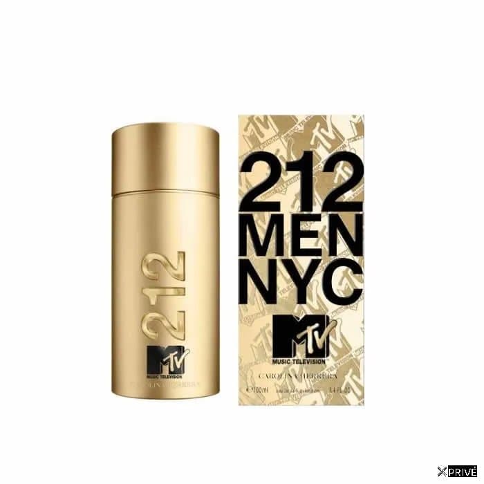 Carolina Herrera 212 Men MTV Eau De Toilette Vaporisateur 100ml Limited Edition — 1