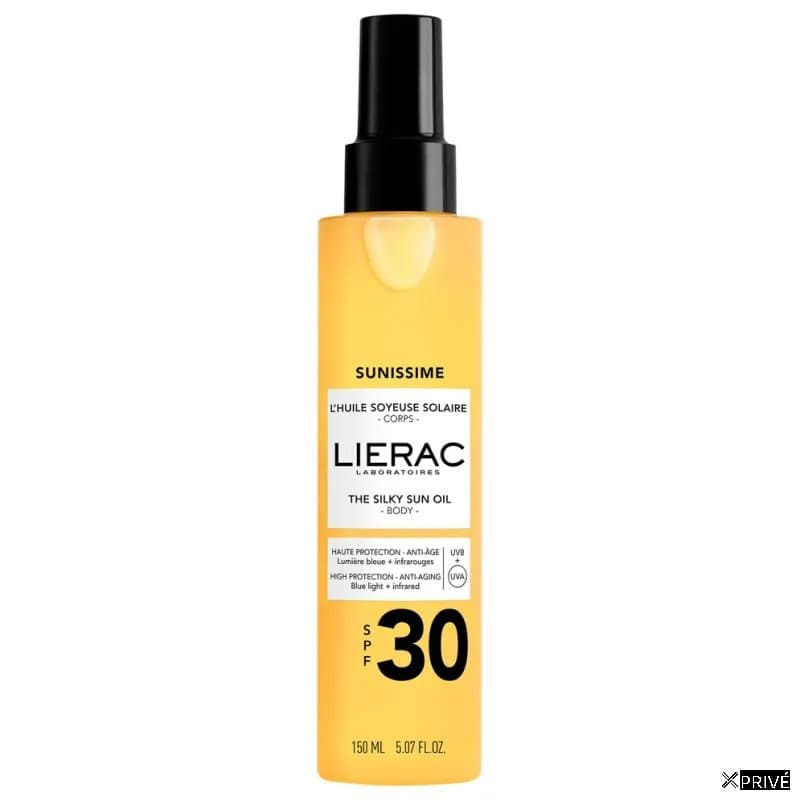 Lierac Sunissime L'Huile Soyeuse Solaire Corps Spf30 150ml — 1