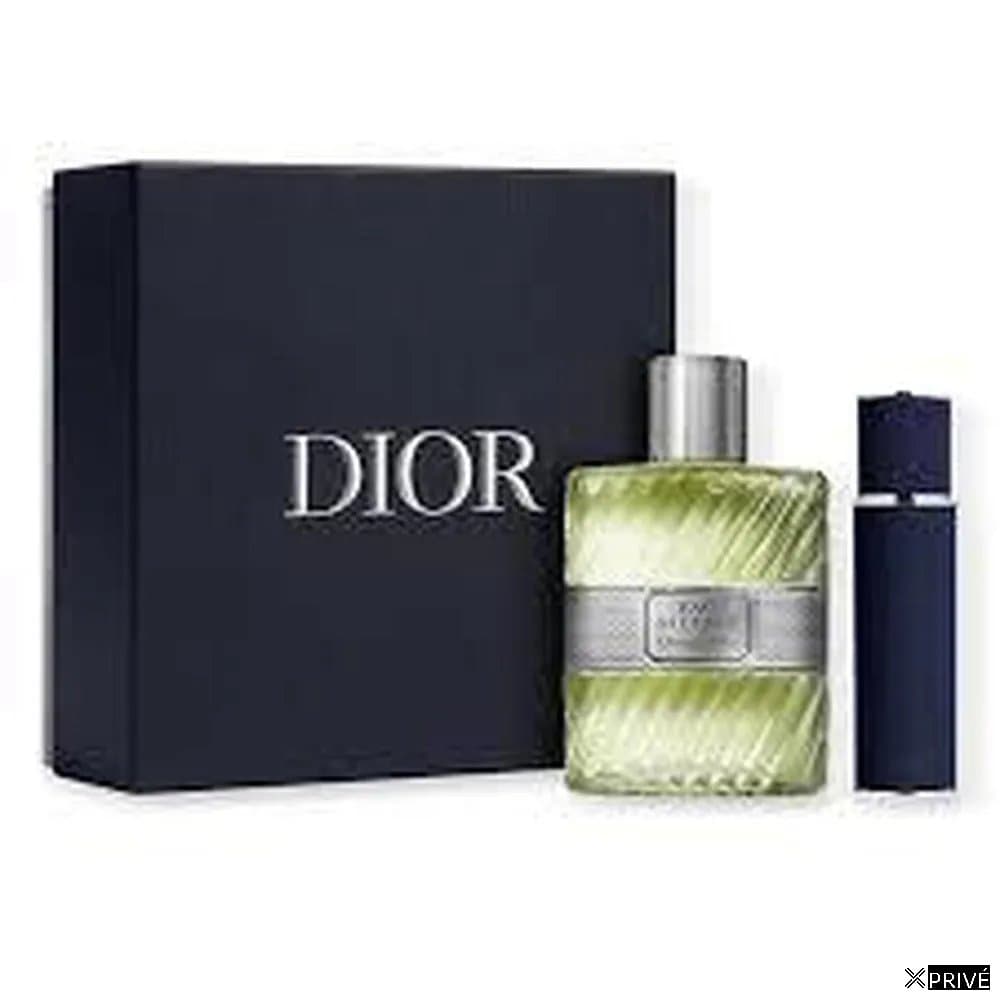 Dior Eau Sauvage Edt Sp 100ml Edt 10ml Refillable Set — 1