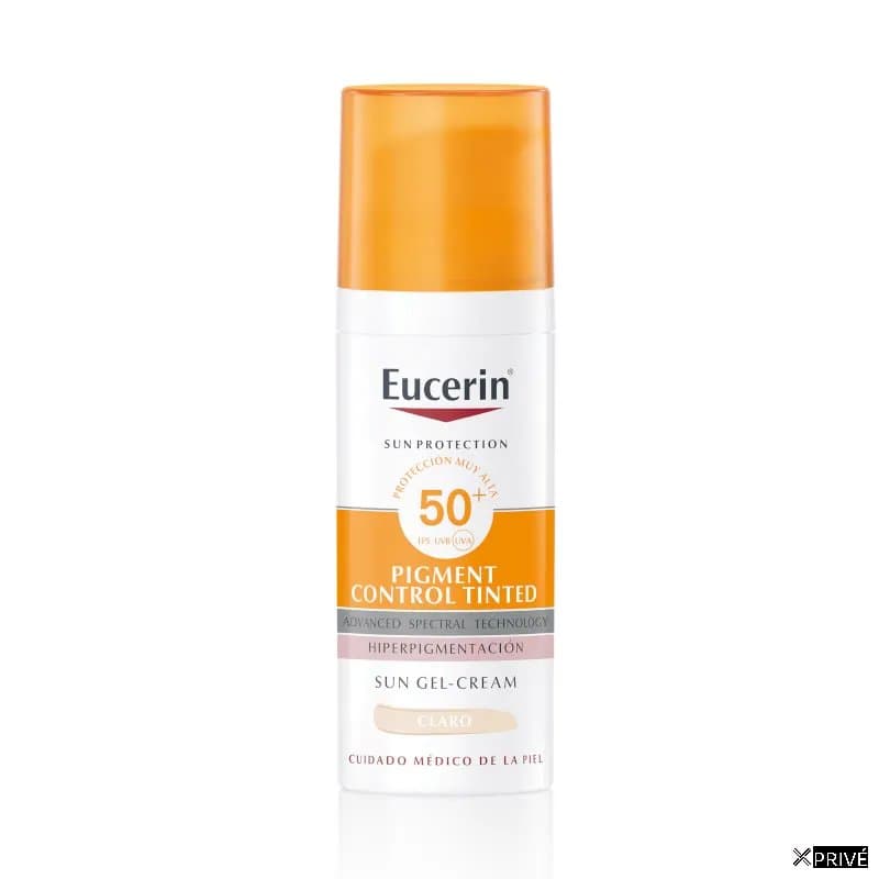 Eucerin Sun Fluide Anti-Pigment Visage SPF50+ Lumière Teintée 50ml