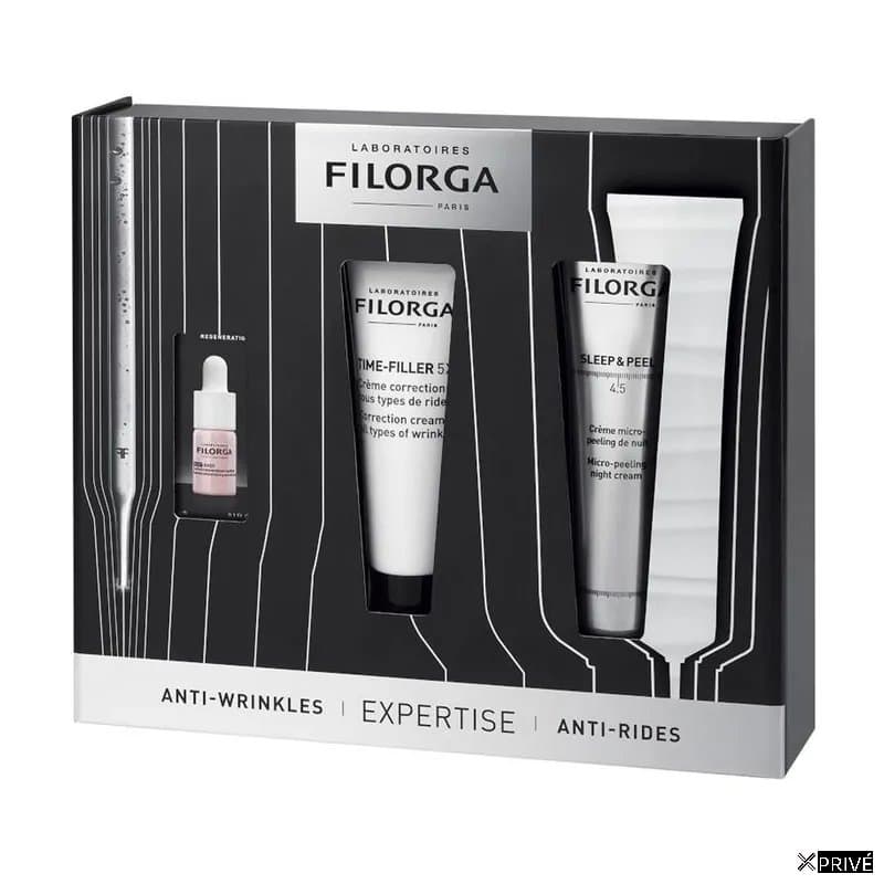 Filorga Time Filler Crème 30 ml + Sleep Pell 40 ml Coffret 3 Pièces — 1