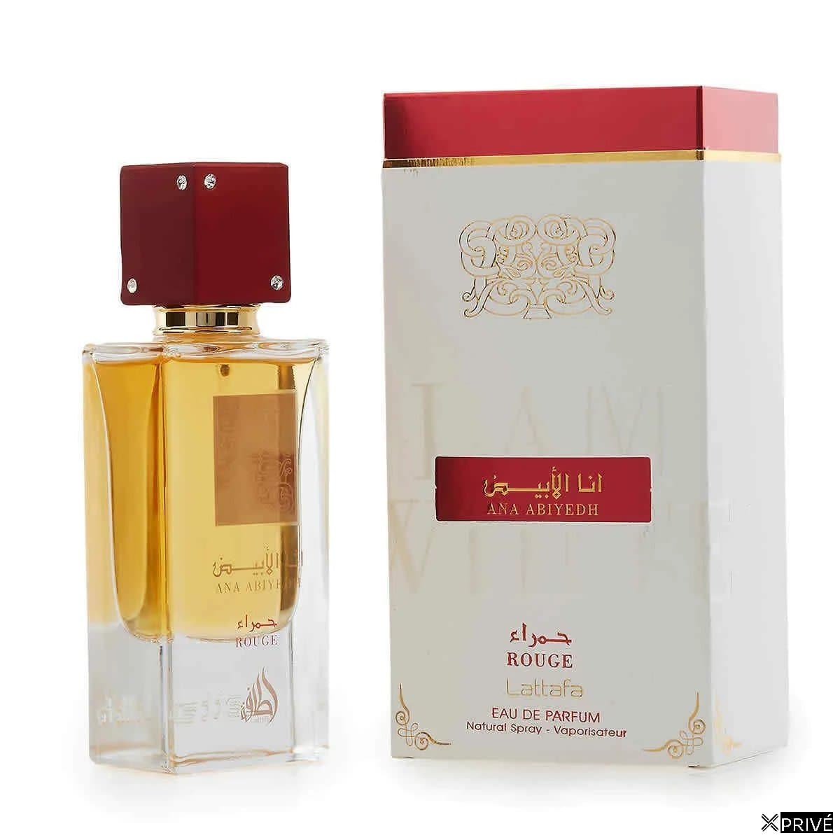 LATTAFA ANA ABIYEDH ROUGE EDP SPRAY 60ML — 1
