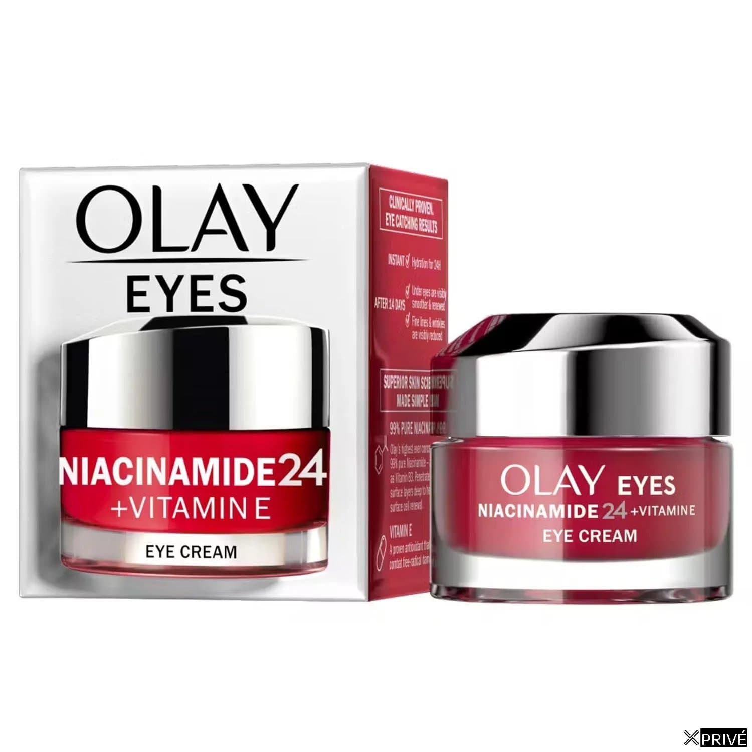 Olay Niacinamida24 Vitamina e Crema Contorno De Ojos 15ml — 1