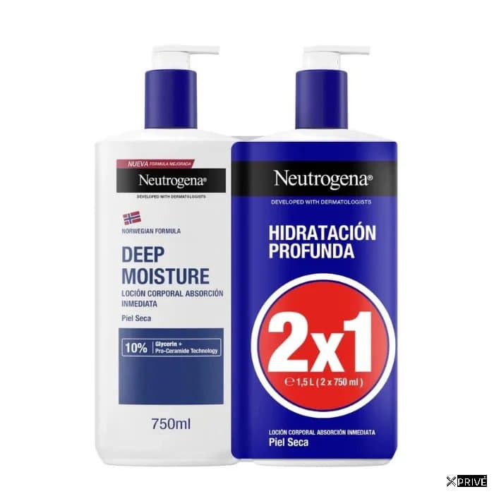 Lotion hydratante Neutrogena 2x750ml — 1