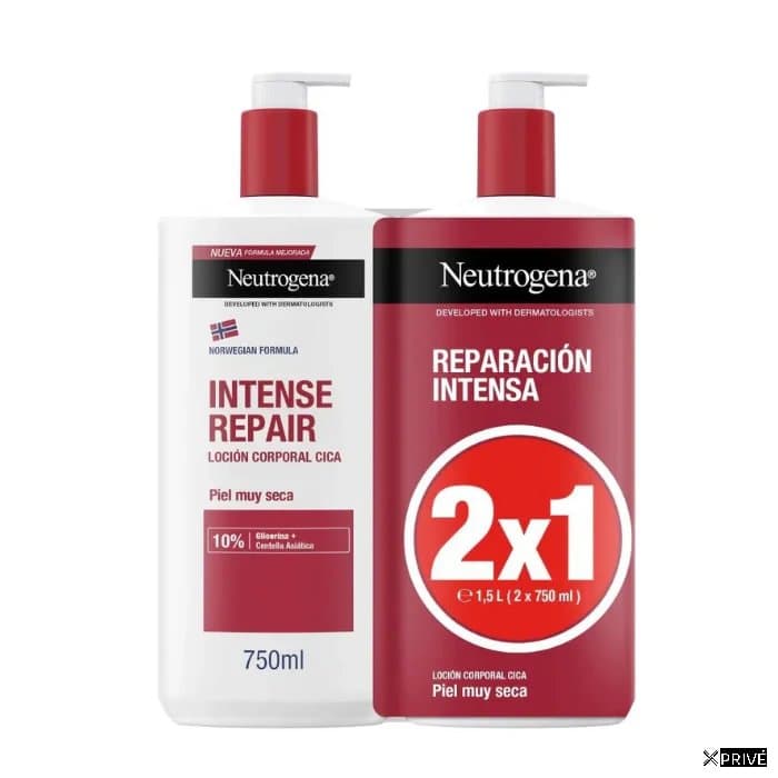 Neutrogena Lotion Réparatrice Intense 2x750ml — 1