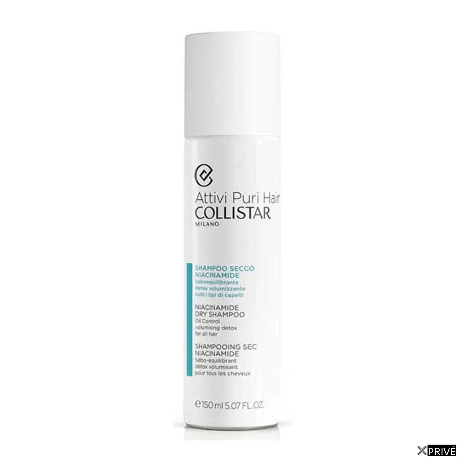 Collistar Niacinamida Champú En Seco Seborregulador Para Todo Tipo De Cabello 150ml