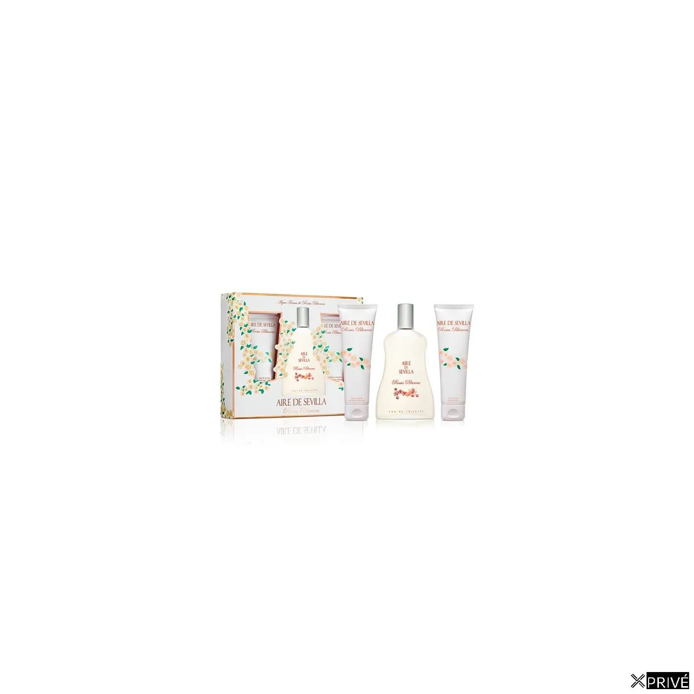 Aire De Sevilla Rosas Blancas Edt Spray 100ml Sets