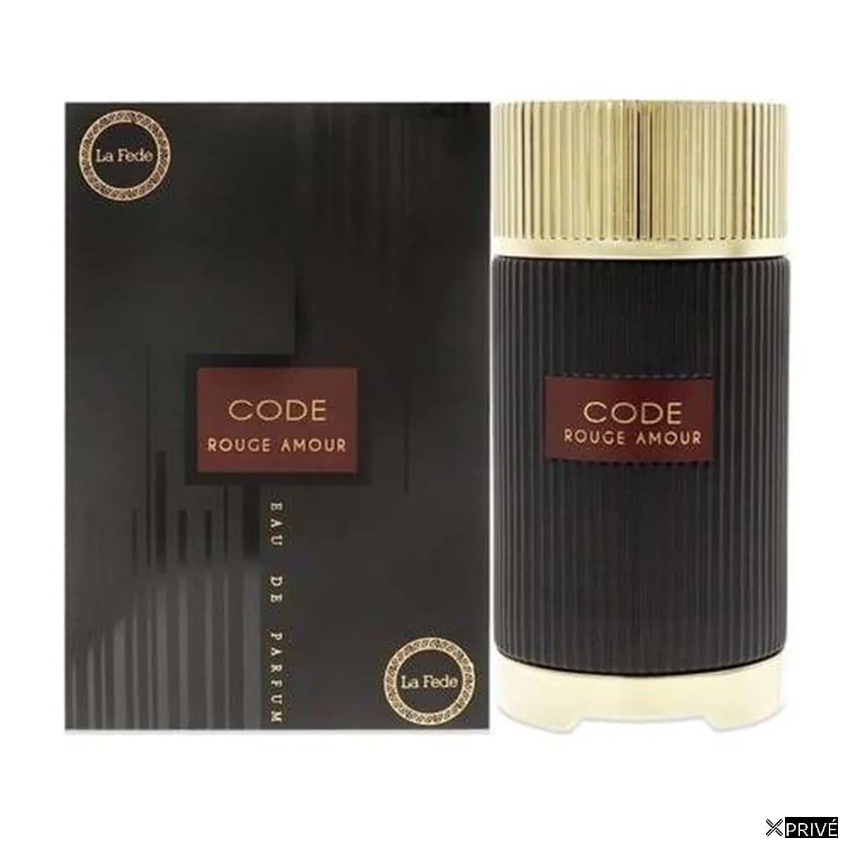 Khadlaj Perfumes La Fede Code Rouge Amour Eau De Parfum 100ml — 1