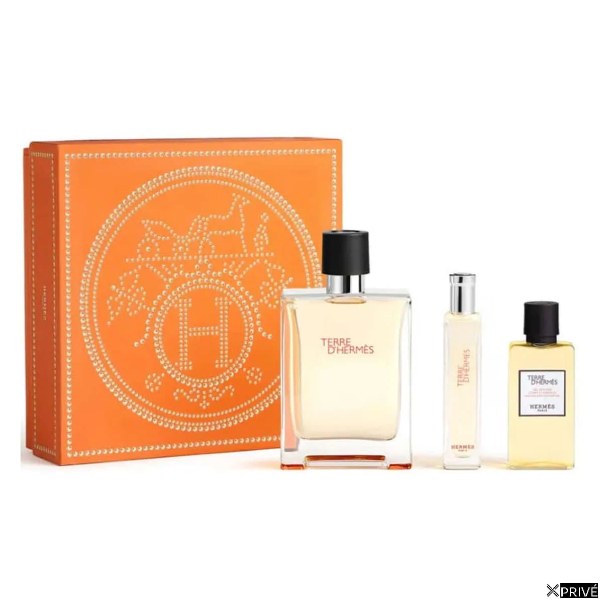 Hermès Set Terre Hermes Edt 100ml Gel 40ml Mini 15ml@ — 1