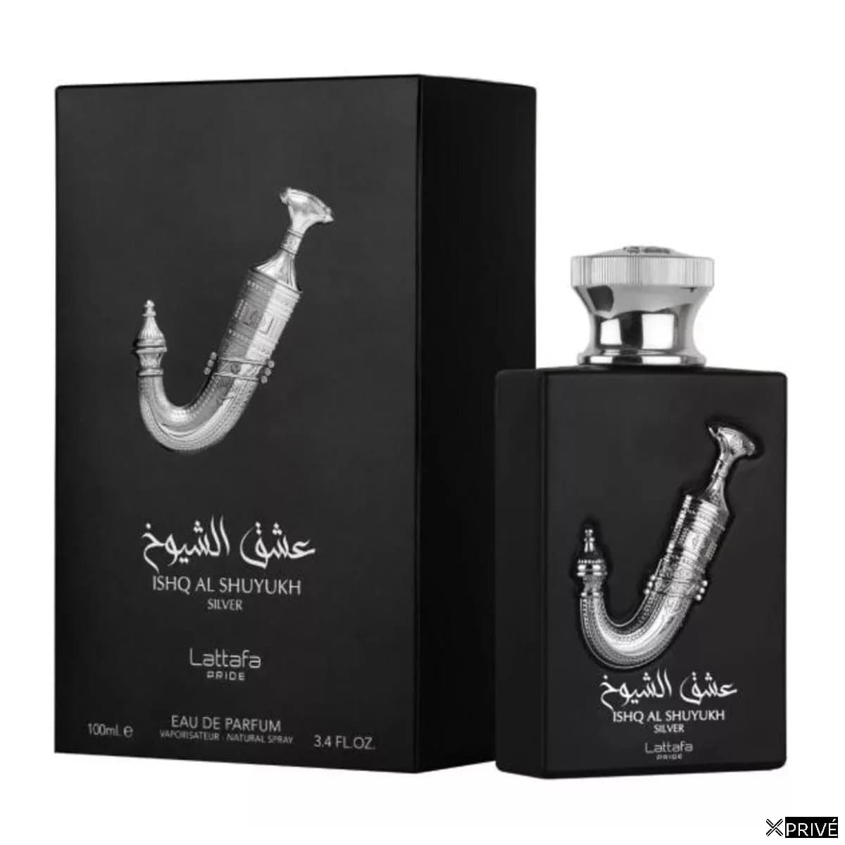 Lattafa Ishq Al Shuyukh Silver Eau De Parfum 100ml — 1