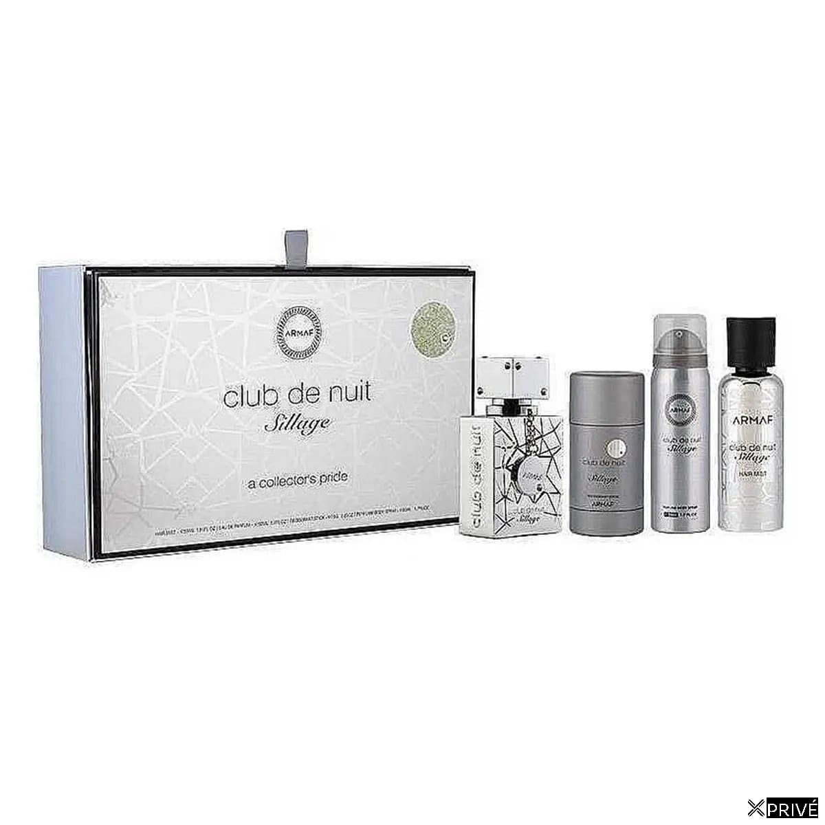 Armaf Club De Nuit Sillage Eau De Parfum 30un Spray Hair Mist 55ml Desodorante Stick 75ml Spray Corporal Perfumado 50mlvaporizador — 1