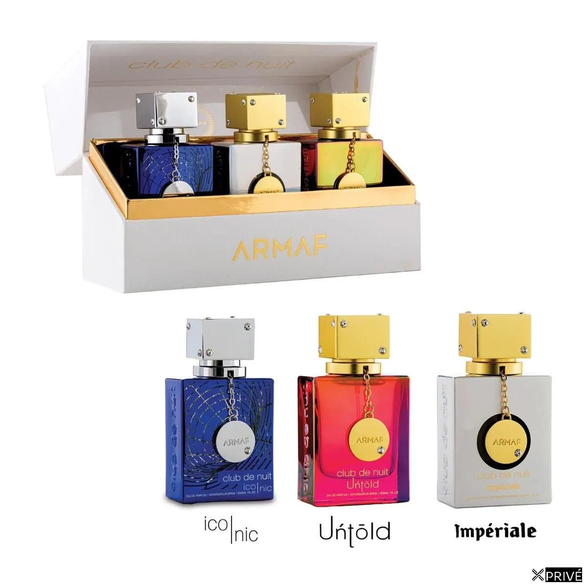 Armaf Club De Nuit Eau De Parfum Iconic 30ml Spray Untold Eau De Parfum 3 Imperiale Eau De Parfum 3 — 1