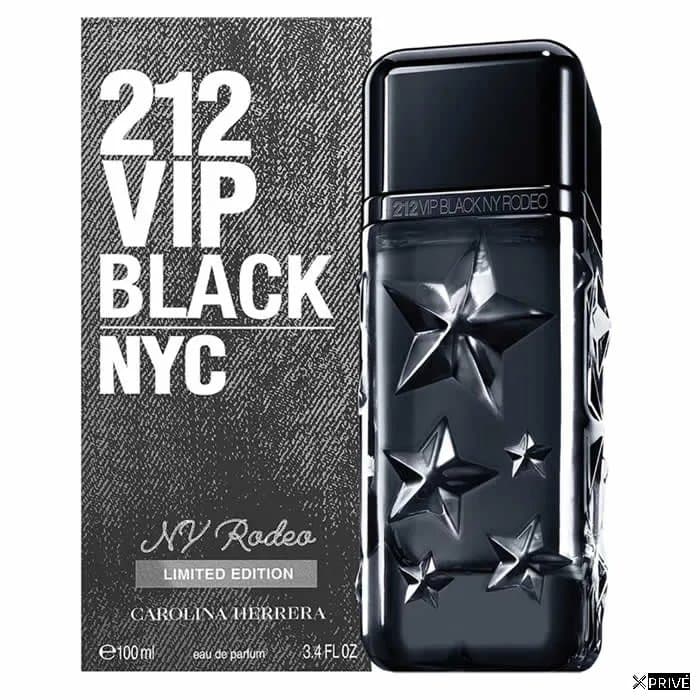 Carolina Herrera 212 Vip Black Ny Rodeo Eau De Parfum Vaporisateur 100ml Limited Edition — 1