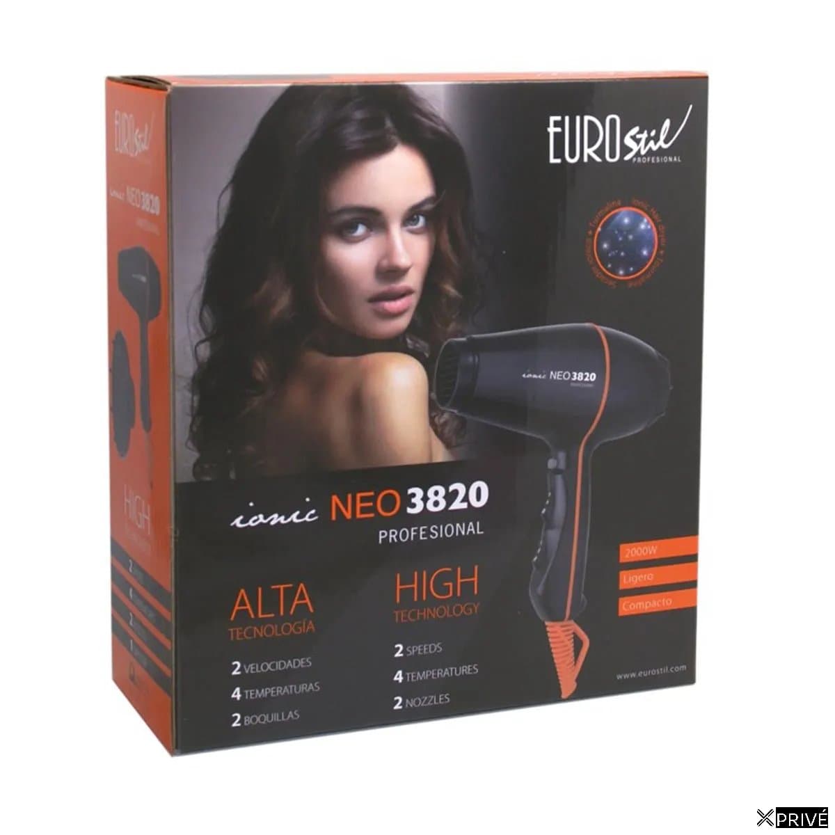 Eurostil Ionic Neo3820 Profesional Secador 2000w 1un