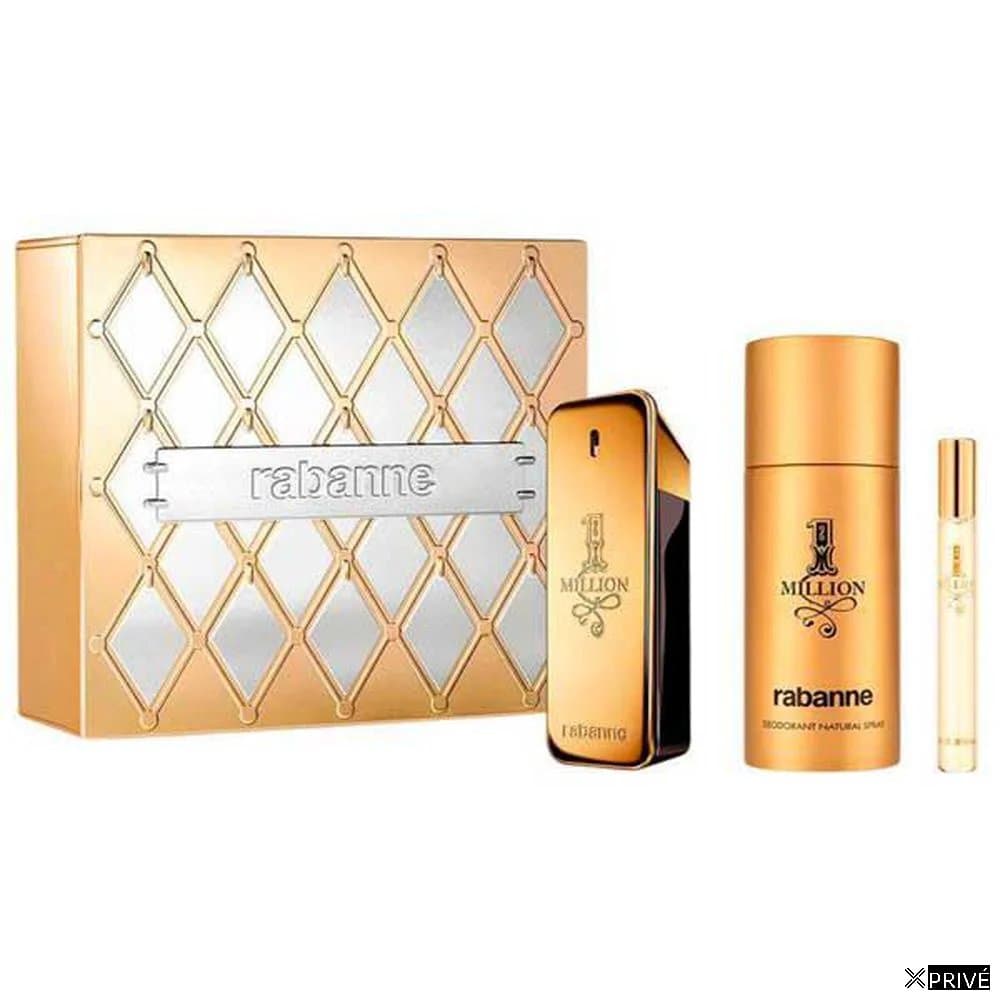 Paco Rabanne Estuche 1 Million Eau De Toilette 100ml Desodorante 150ml Eau De Toilette 10ml — 1