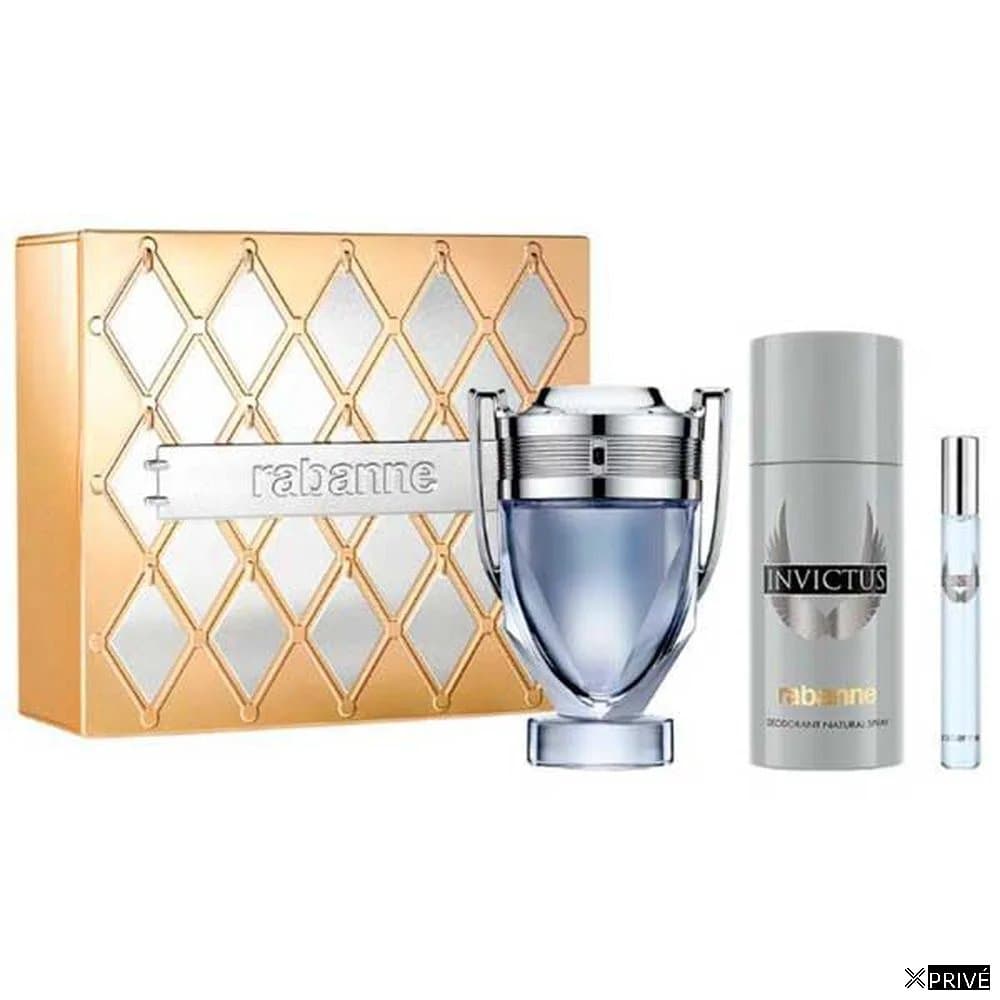 Paco Rabanne Estuche Invictus Eau De Toilette 100ml Desodorante 150ml Eau De Toilette 10ml — 1