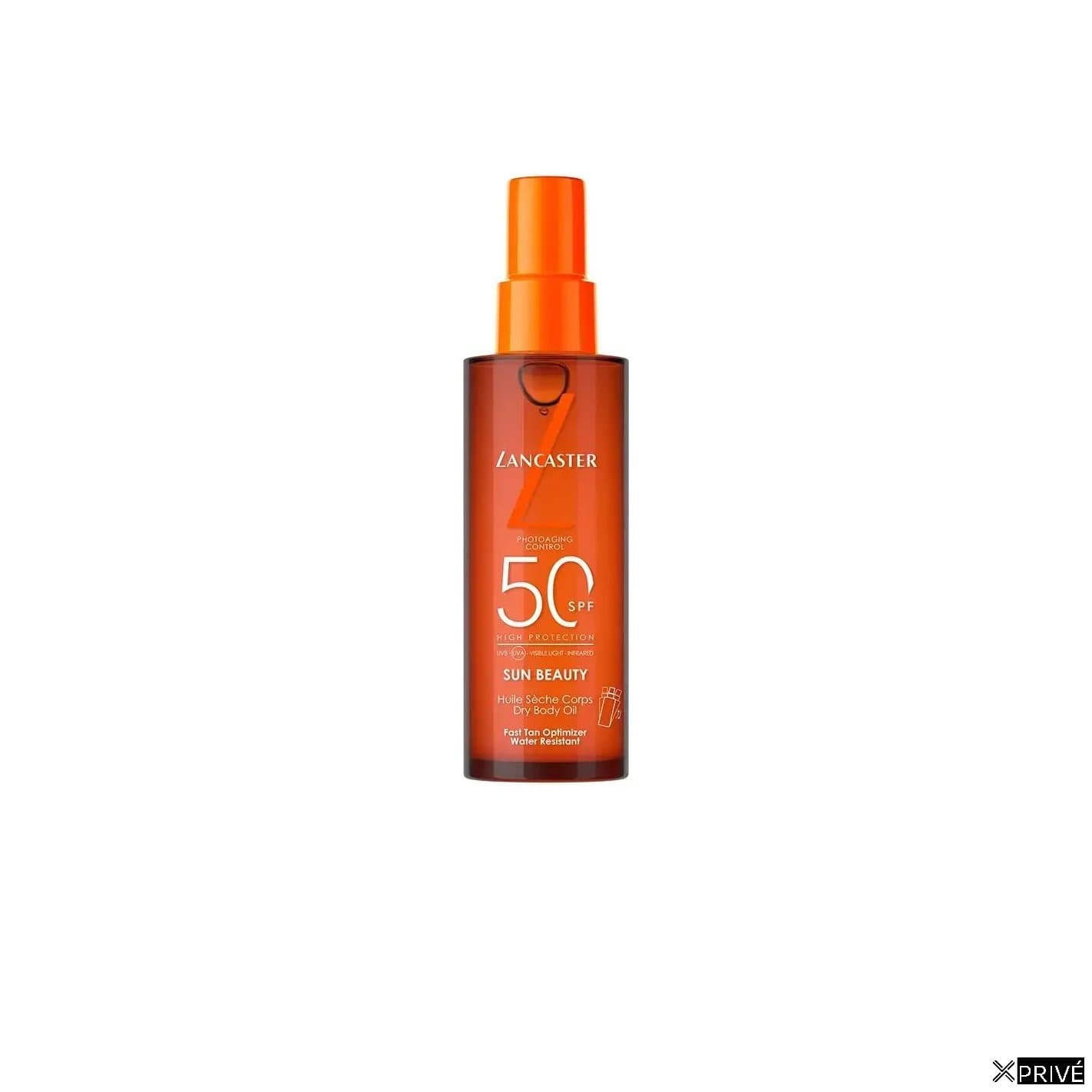 Lancaster Sun Body Ultra Tanning Sun Beauty Satin Dry Oil Spf50 — 1