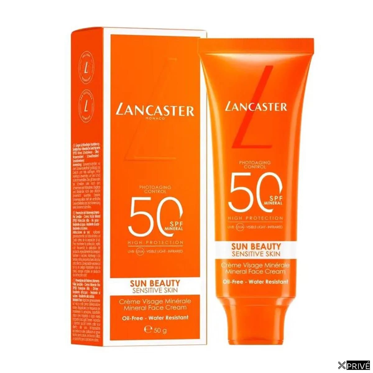 Lancaster Sun Beauty Crema Facial Piel Sensible Spf50 50ml — 1