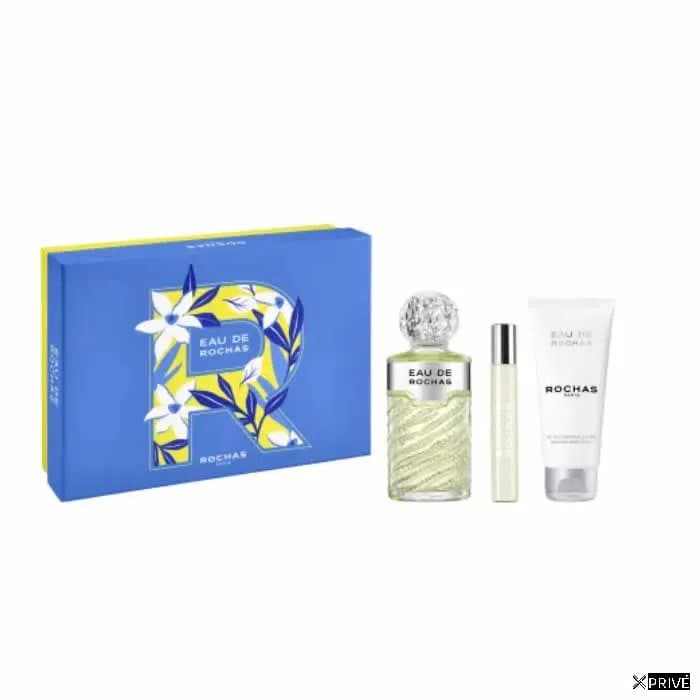 Rochas Eau De Rochas Eau De Toilette Spray 100ml Coffret 3 Produits — 1