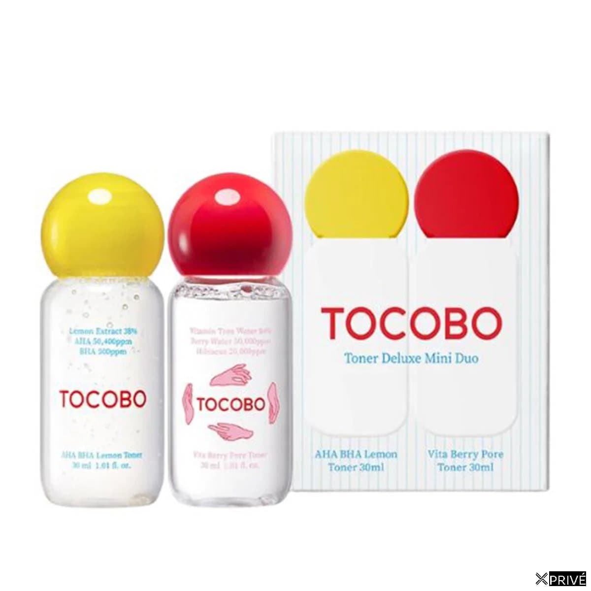 Tocobo Toner Deluxe Mini Duo Tonico Lemon Berry 2un