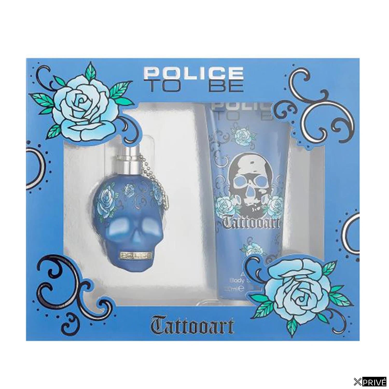 Police to Be Tattooart Eau De Parfum 40ml Spray Locion Corporal Perfumada 200ml — 1