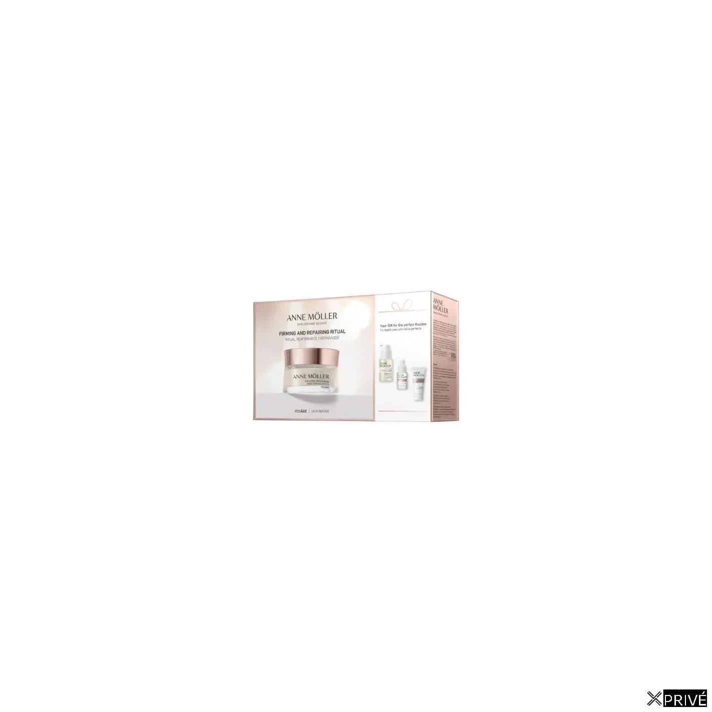 Anne Möller Rosâge Crema Rica Reparadora Reequilibrante Spf15 Estuche 4 Piezas — 1