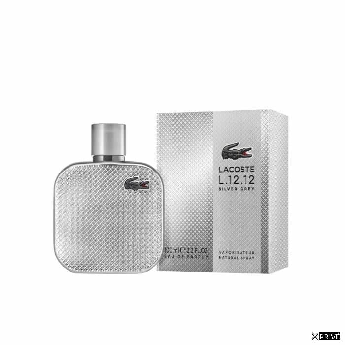 Lacoste L.12.12 Silver Grey Eau De Parfum Vaporisateur 100ml — 1