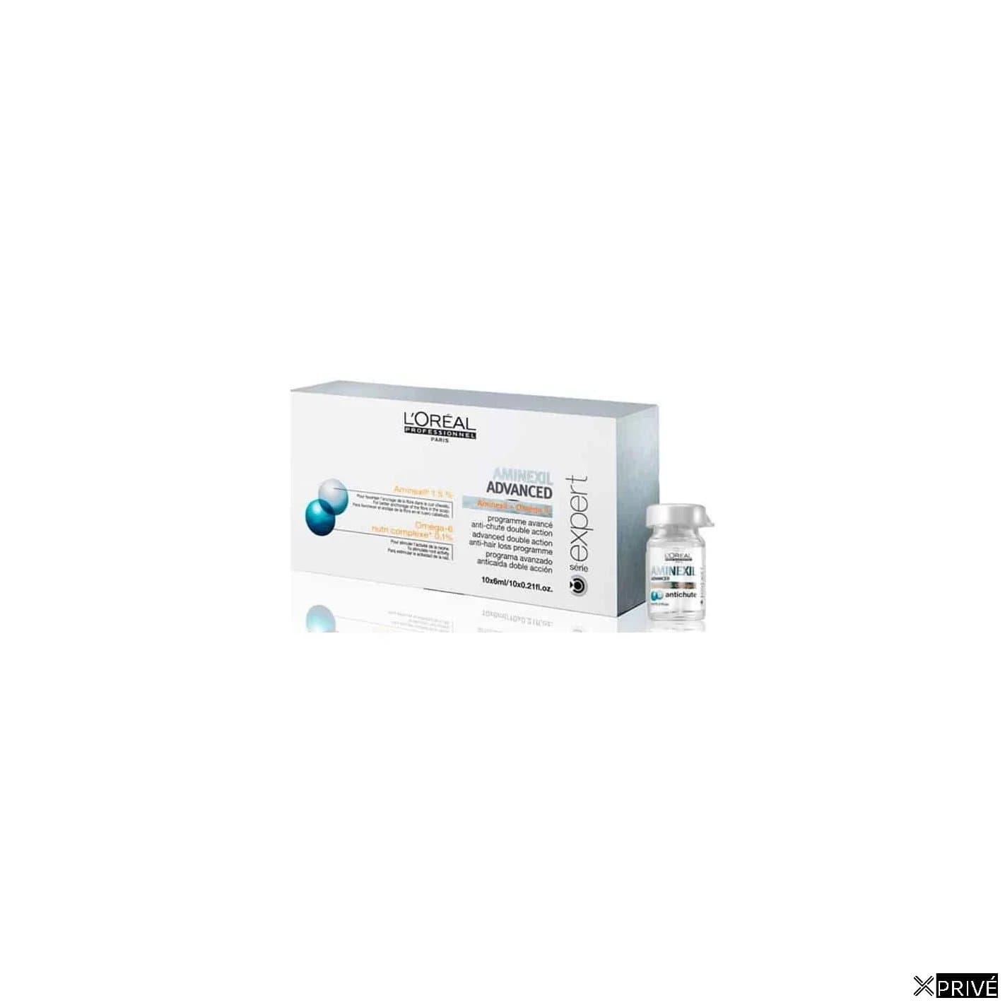 L'oreal Professionnel Aminexil Advanced Ampollas Enriquecidas Con Activos Dermatológicos Para Cabello 10 X 6ml — 1