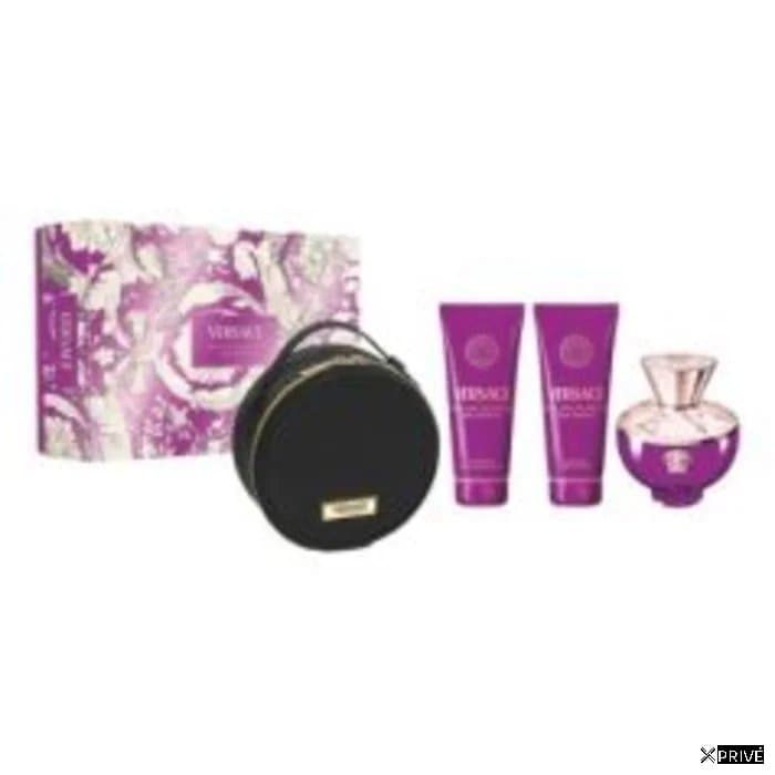 Versace Dylan Purple Eau de Perfume Spray 100ml Set 4 Pieces — 1