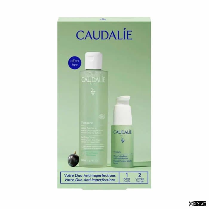 Caudalie Vinopure Serum Salycique Anti Imperfections 30ml Coffret 2 Produits